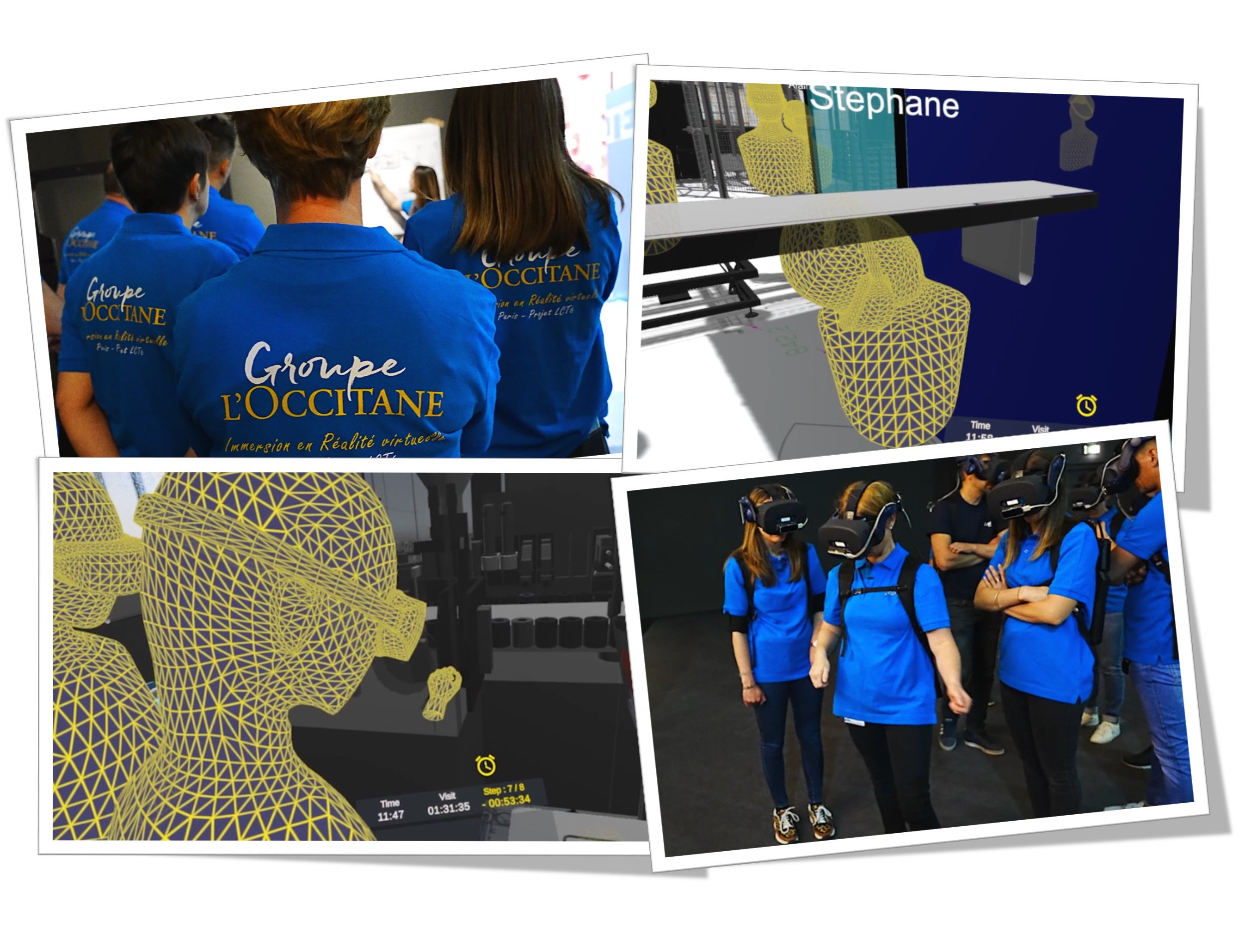 Expérience immersive en réalité virtuelle Laboratoires M&L L'Occitane en Provence > usine et sécurité - Dassault Systèmes