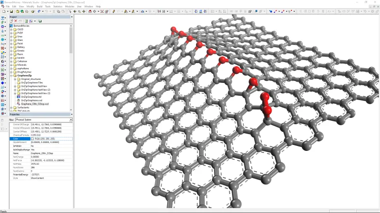 BIOVIA Materials Studio-Chemikalien und Katalysatoren-Spezialchemikalien > Dassault Systèmes